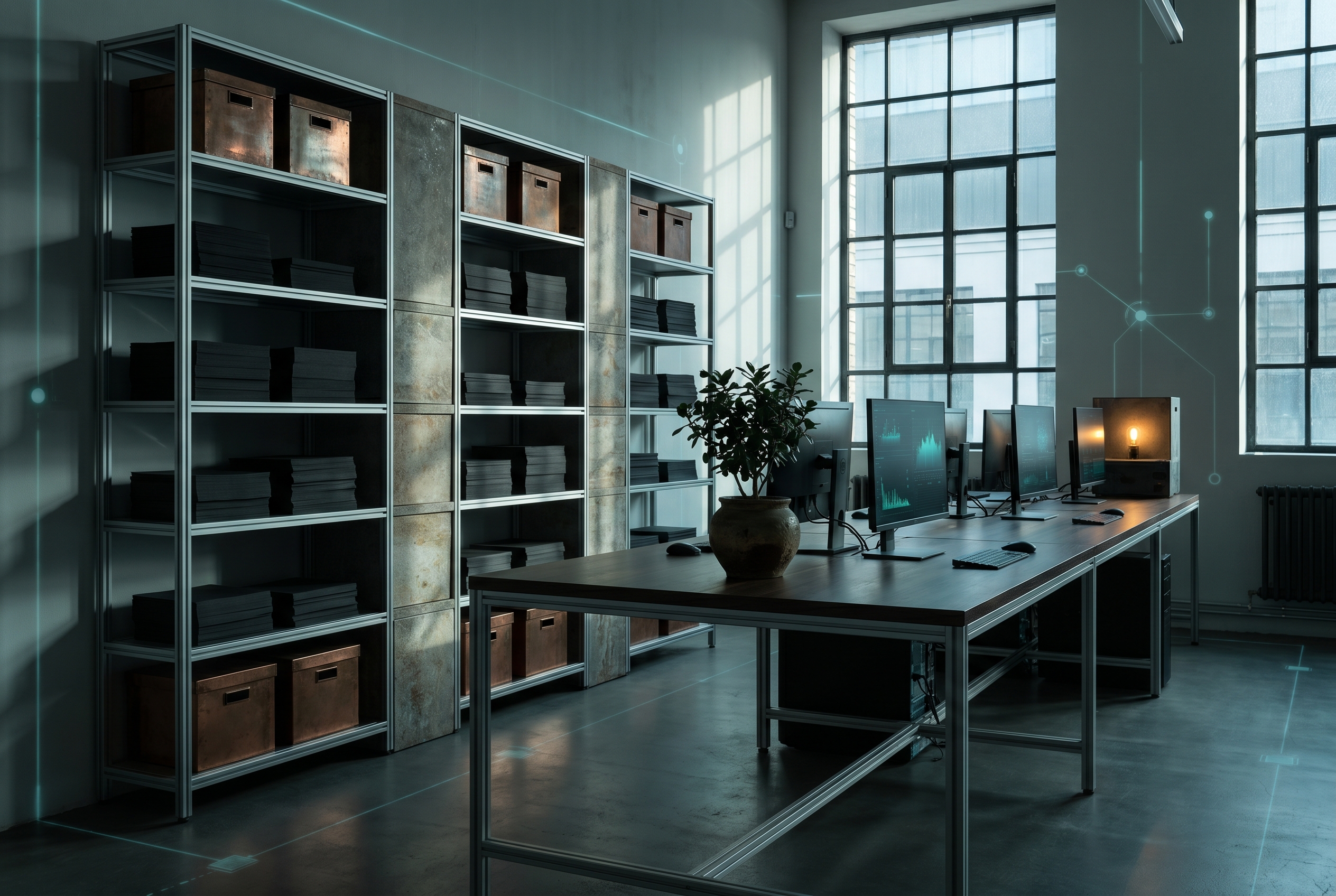 Systems studio interior